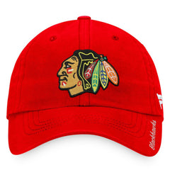 Chicago Blackhawks Fanatics Women's Core Primary Logo Adjustable Hat - NHL Hats
