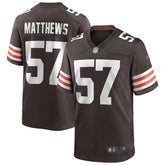 Cleveland Browns Clay Matthews Game Retired Player Jersey | NFL Sale