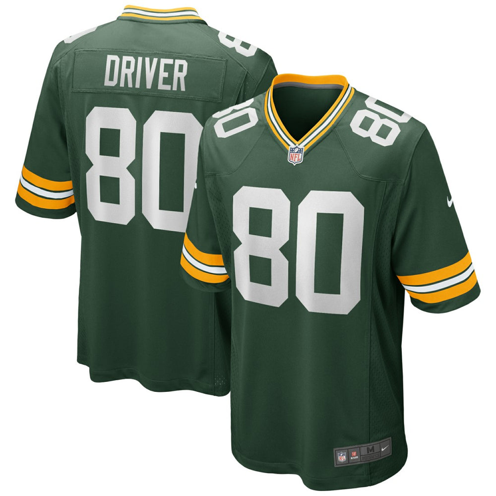 Green Bay Packers Donald Driver Game Retired Player Jersey | NFL Hot