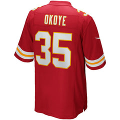 Kansas City Chiefs Christian Okoye Game Retired Player Jersey | NFL Discount