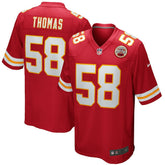 Kansas City Chiefs Derrick Thomas Game Retired Player Jersey | NFL Discount