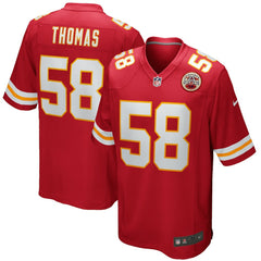Kansas City Chiefs Derrick Thomas Game Retired Player Jersey | NFL Discount