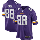 Minnesota Vikings Alan Page Game Retired Player Jersey | NFL New