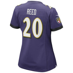 Baltimore Ravens Ed Reed Women's Game Retired Player Jersey | NFL Near me