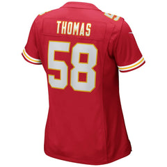 Kansas City Chiefs Derrick Thomas Women's Game Retired Player Jersey | NFL New