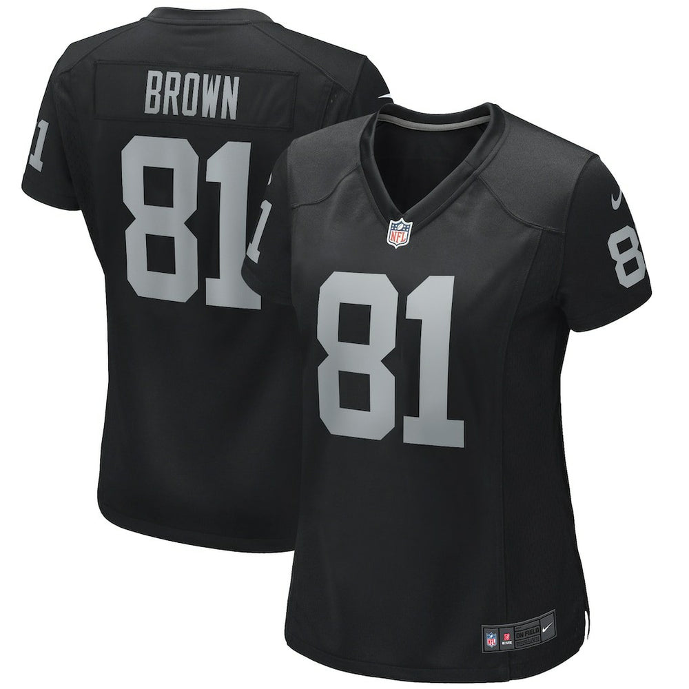 Las Vegas Raiders Tim Brown Women's Game Retired Player Jersey | NFL Sale