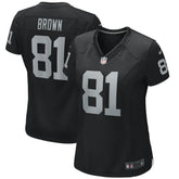 Las Vegas Raiders Tim Brown Women's Game Retired Player Jersey | NFL Sale