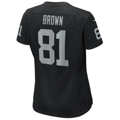 Las Vegas Raiders Tim Brown Women's Game Retired Player Jersey | NFL Sale