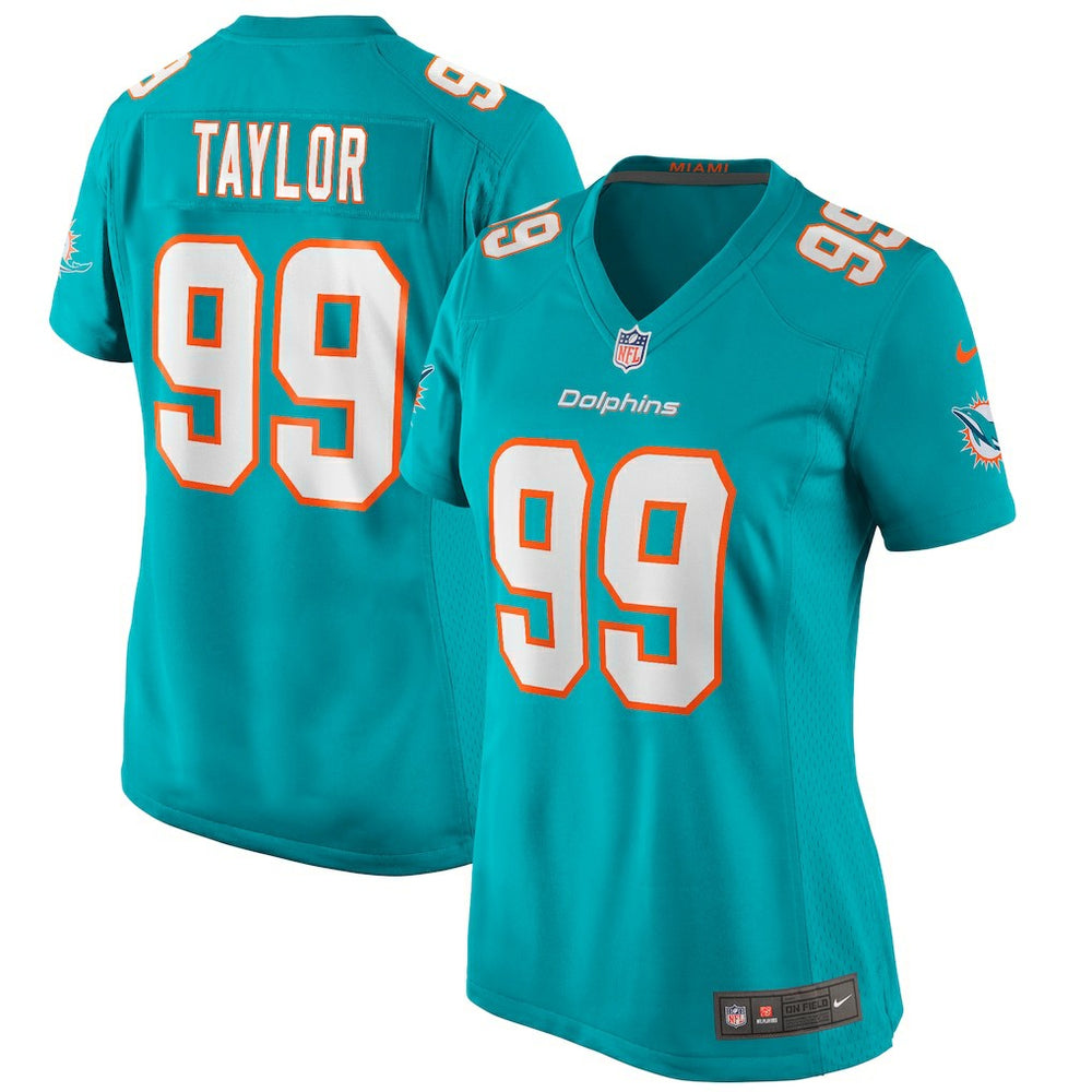 Miami Dolphins Jason Taylor Women's Game Retired Player Jersey | NFL Outlet