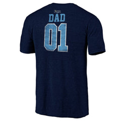 Tampa Bay Rays Father's Day Greatest Dad Tri-Blend T-Shirt - MLB T-shirts