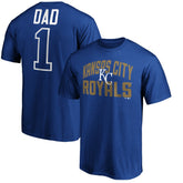 Kansas City Royals Father's Day #1 Dad T-Shirt - MLB T-shirts