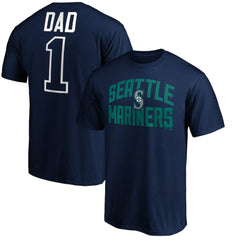 Seattle Mariners Father's Day #1 Dad T-Shirt - MLB T-shirts