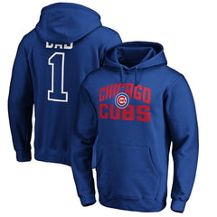 Chicago Cubs Father's Day #1 Dad Pullover Hoodie - MLB Hoodies