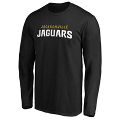 Jacksonville Jaguars #1 Dad Long Sleeve Team Logo T-Shirt | NFL Online