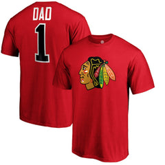 Chicago Blackhawks #1 Dad T-Shirt - NHL T-shirts