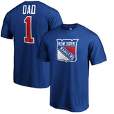 New York Rangers #1 Dad Logo T-Shirt - NHL T-shirts