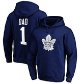 Toronto Maple Leafs #1 Dad Pullover Hoodie - NHL Hoodies