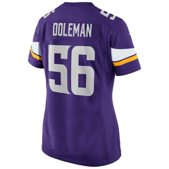 Minnesota Vikings Chris Doleman Women's Game Retired Player Jersey | NFL Discount