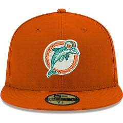 Miami Dolphins Omaha Throwback 59FIFTY Fitted Hat | NFL Discount