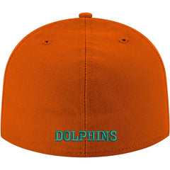 Miami Dolphins Omaha Throwback 59FIFTY Fitted Hat | NFL Discount
