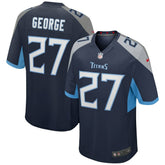 Tennessee Titans Eddie George Game Retired Player Jersey | NFL Hot