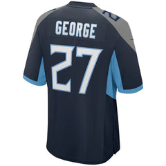 Tennessee Titans Eddie George Game Retired Player Jersey | NFL Hot