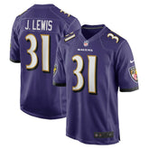 Baltimore Ravens Jamal Lewis Game Retired Player Jersey | NFL Hot