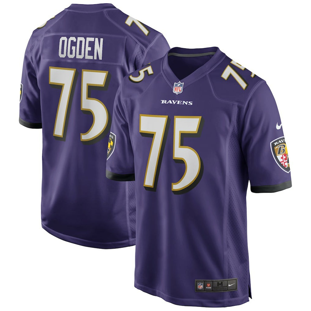 Baltimore Ravens Jonathan Ogden Game Retired Player Jersey | NFL Outlet