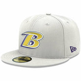 Baltimore Ravens Omaha Lettermark 59FIFTY Fitted Hat | NFL Outlet