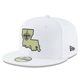 New Orleans Saints Omaha Alternate Logo 59FIFTY Fitted Hat | NFL New