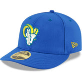 Los Angeles Rams Omaha Low Profile 59FIFTY Fitted Team Hat | NFL Outlet
