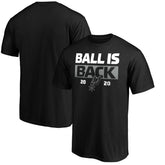 Black San Antonio Spurs Ball Is Back T-Shirt | NBA