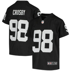 Las Vegas Raiders Maxx Crosby Youth Game Jersey | NFL Discount
