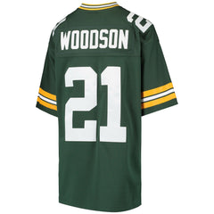 Green Bay Packers Charles Woodson Youth Retired Player Legacy Jersey | NFL Outlet