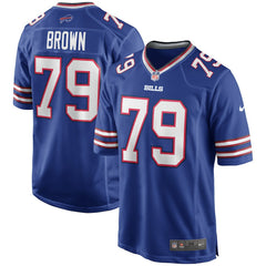 Buffalo Bills Ruben Brown Game Retired Player Jersey | NFL Discount