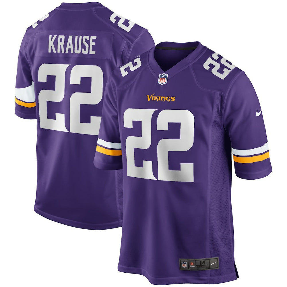 Minnesota Vikings Paul Krause Game Retired Player Jersey | NFL Sale