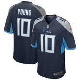 Tennessee Titans Vince Young Game Retired Player Jersey | NFL US