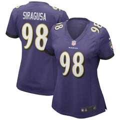 Baltimore Ravens Tony Siragusa Women's Game Retired Player Jersey | NFL On sale