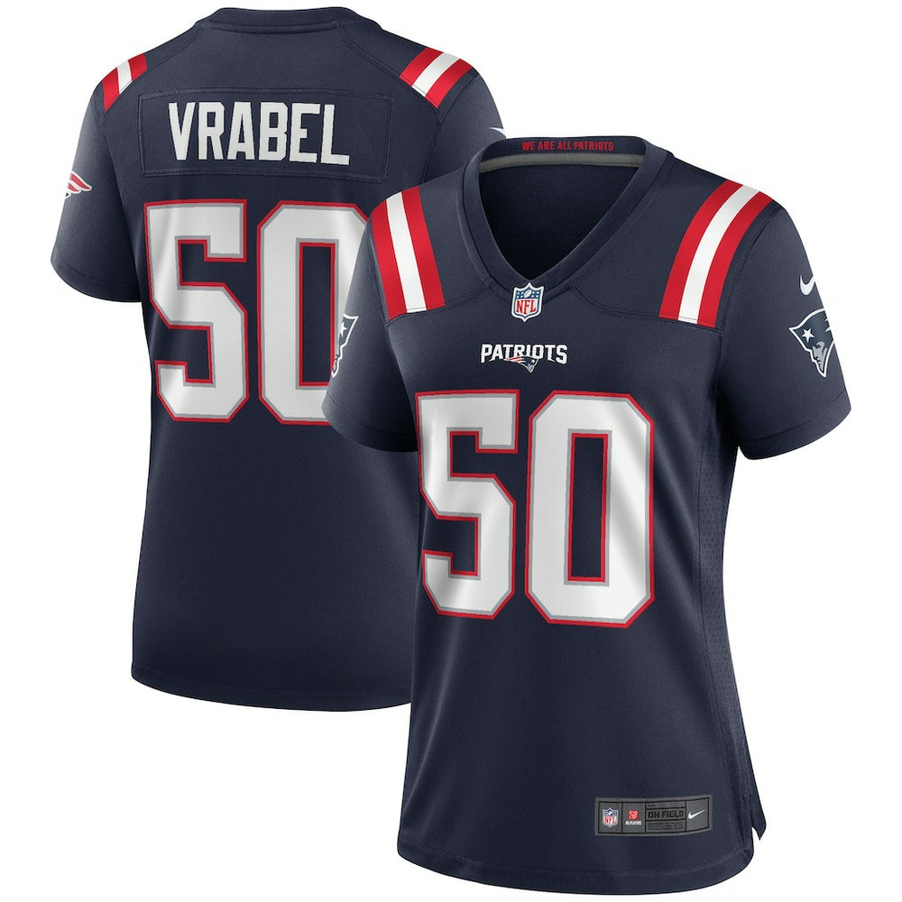 New England Patriots Mike Vrabel Women's Game Retired Player Jersey | NFL Discount