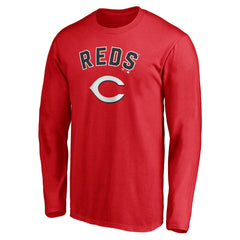 Cincinnati Reds Personalized Winning Streak Name & Number Long Sleeve T-Shirt - MLB T-shirts