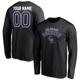 Colorado Rockies Personalized Winning Streak Name & Number Long Sleeve T-Shirt - MLB T-shirts
