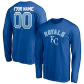 Kansas City Royals Personalized Winning Streak Name & Number Long Sleeve T-Shirt - MLB T-shirts