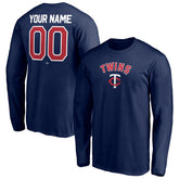 Minnesota Twins Personalized Winning Streak Name & Number Long Sleeve T-Shirt - MLB T-shirts