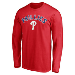 Philadelphia Phillies Personalized Winning Streak Name & Number Long Sleeve T-Shirt - MLB T-shirts