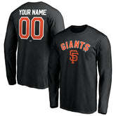 San Francisco Giants Personalized Winning Streak Name & Number Long Sleeve T-Shirt - MLB T-shirts