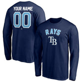 Tampa Bay Rays Personalized Winning Streak Name & Number Long Sleeve T-Shirt - MLB T-shirts