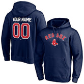 Boston Red Sox Personalized Winning Streak Name & Number Pullover Hoodie - MLB Hoodies