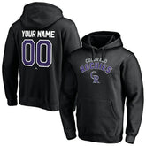 Colorado Rockies Personalized Winning Streak Name & Number Pullover Hoodie - MLB Hoodies