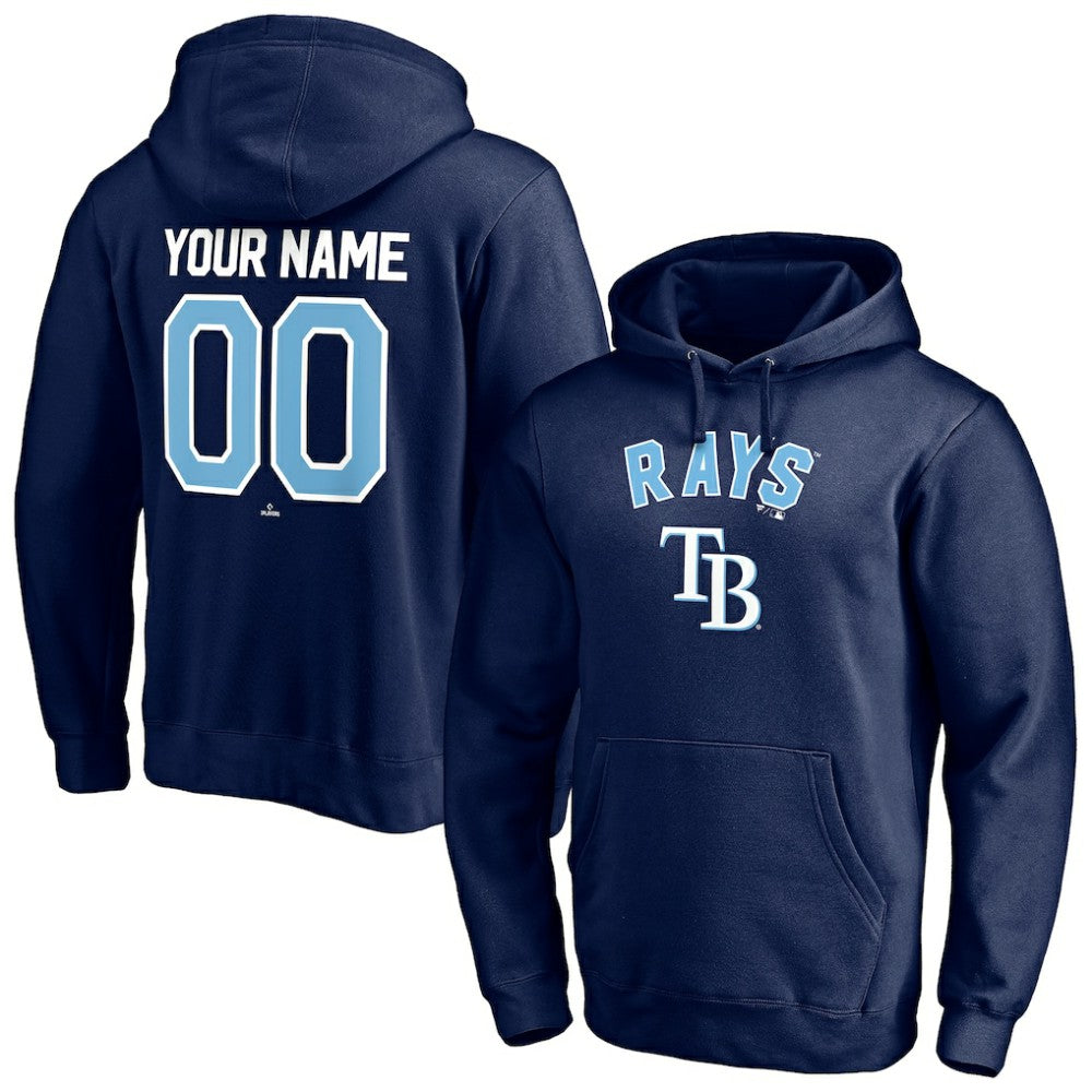 Tampa Bay Rays Personalized Winning Streak Name & Number Pullover Hoodie - MLB Hoodies