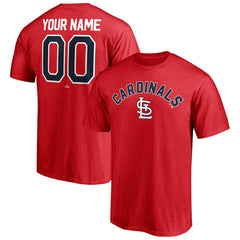 St. Louis Cardinals Personalized Team Winning Streak Name & Number T-Shirt - MLB T-shirts